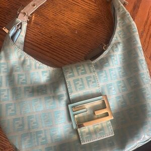 Mint Green Fendi Crescent